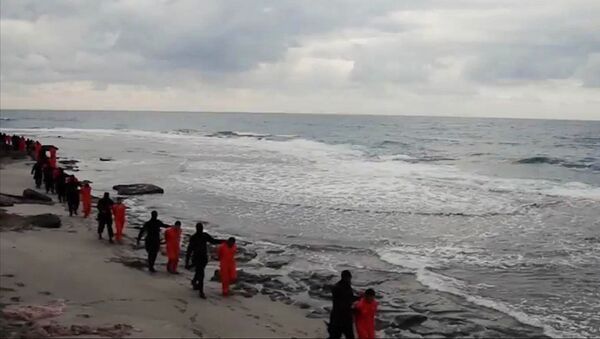 داعش يعدم 21 قبطيا مصريا - سبوتنيك عربي
