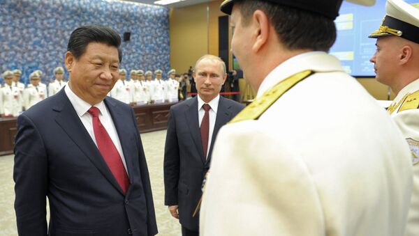 زيارة الرئيس الروسي فلاديمير بوتين إلى جمهورية الصين الشعبية 20/5/2014 - سبوتنيك عربي