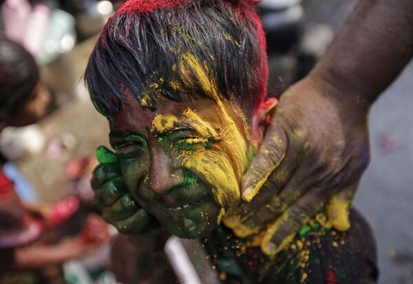 مهرجان الألوان هولي في الهند - سبوتنيك عربي