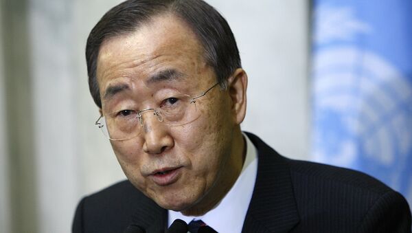 بان كي مون الأمين العام للأمم المتحدة - سبوتنيك عربي