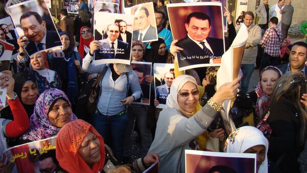 انصار الرئيس السابق حسني مبارك - سبوتنيك عربي