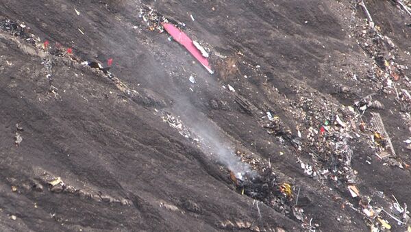 مكان سقوط الطائرة الألمانية في جبال الألب الفرنسية - سبوتنيك عربي