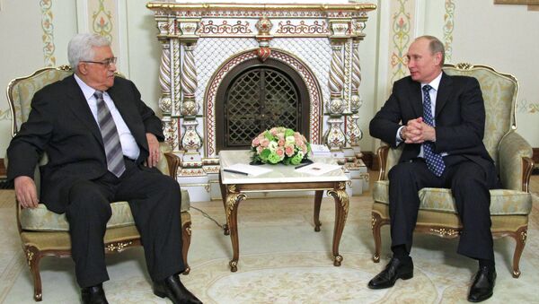 اللقاء بين بوتين ومحمود عباس - سبوتنيك عربي