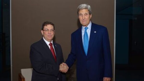 اللقاء بين وزيري الخارجية الأمريكي والكو بي - سبوتنيك عربي
