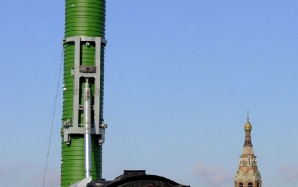 صاروخ نووي استراتيجي عابر للقارات محمول على عربة قطار - سبوتنيك عربي