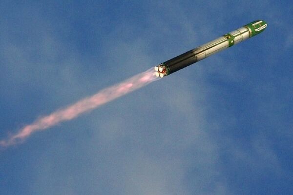 صاروخ نووي استراتيجي أثناء التحليق - سبوتنيك عربي