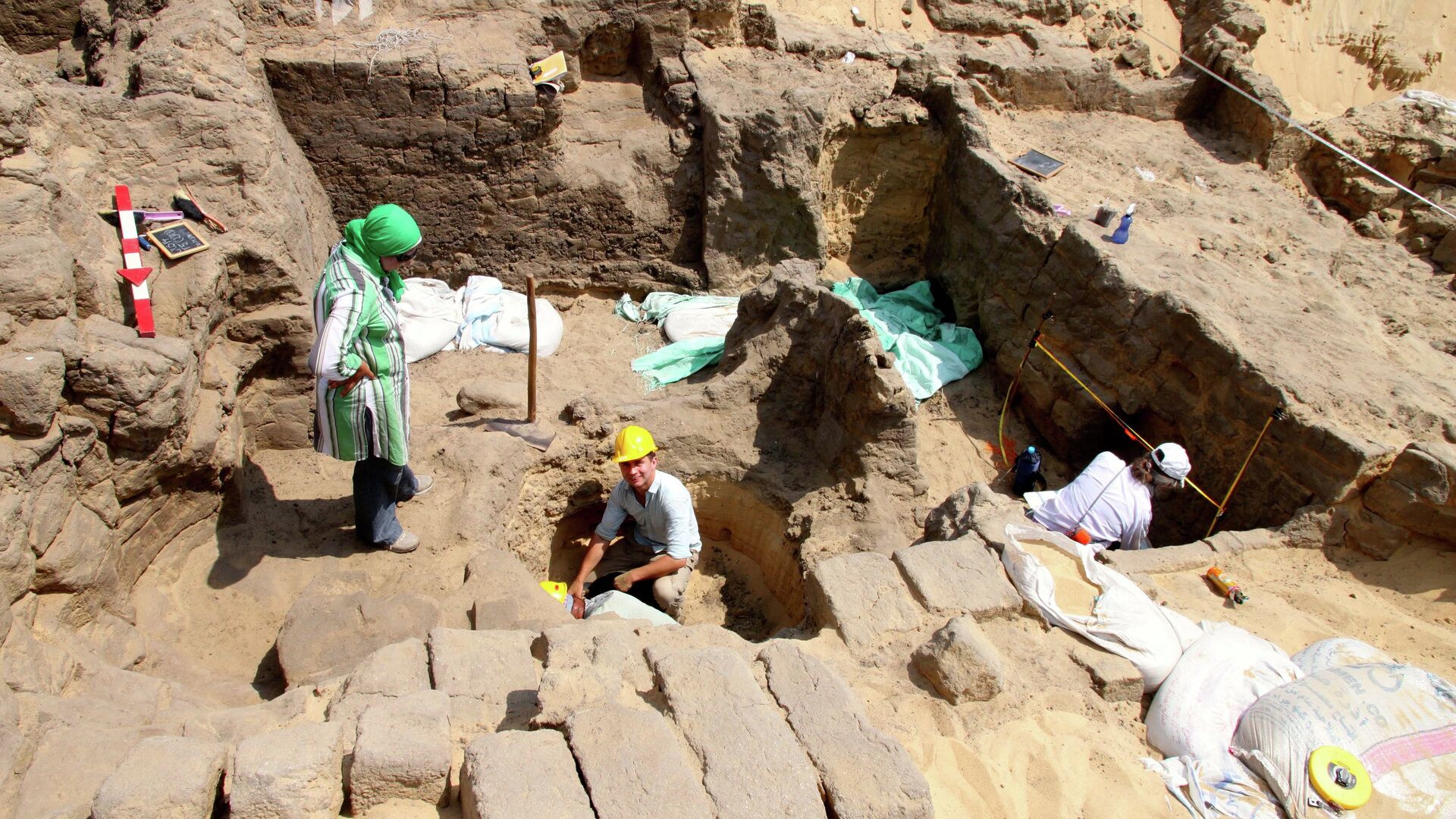 اكتشاف مقبرة فرعونية في وسط دلتا مصر - سبوتنيك عربي, 1920, 21.12.2022