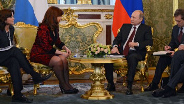 لقاء الرئيس الروسي برئيسة الأرجنتين - سبوتنيك عربي