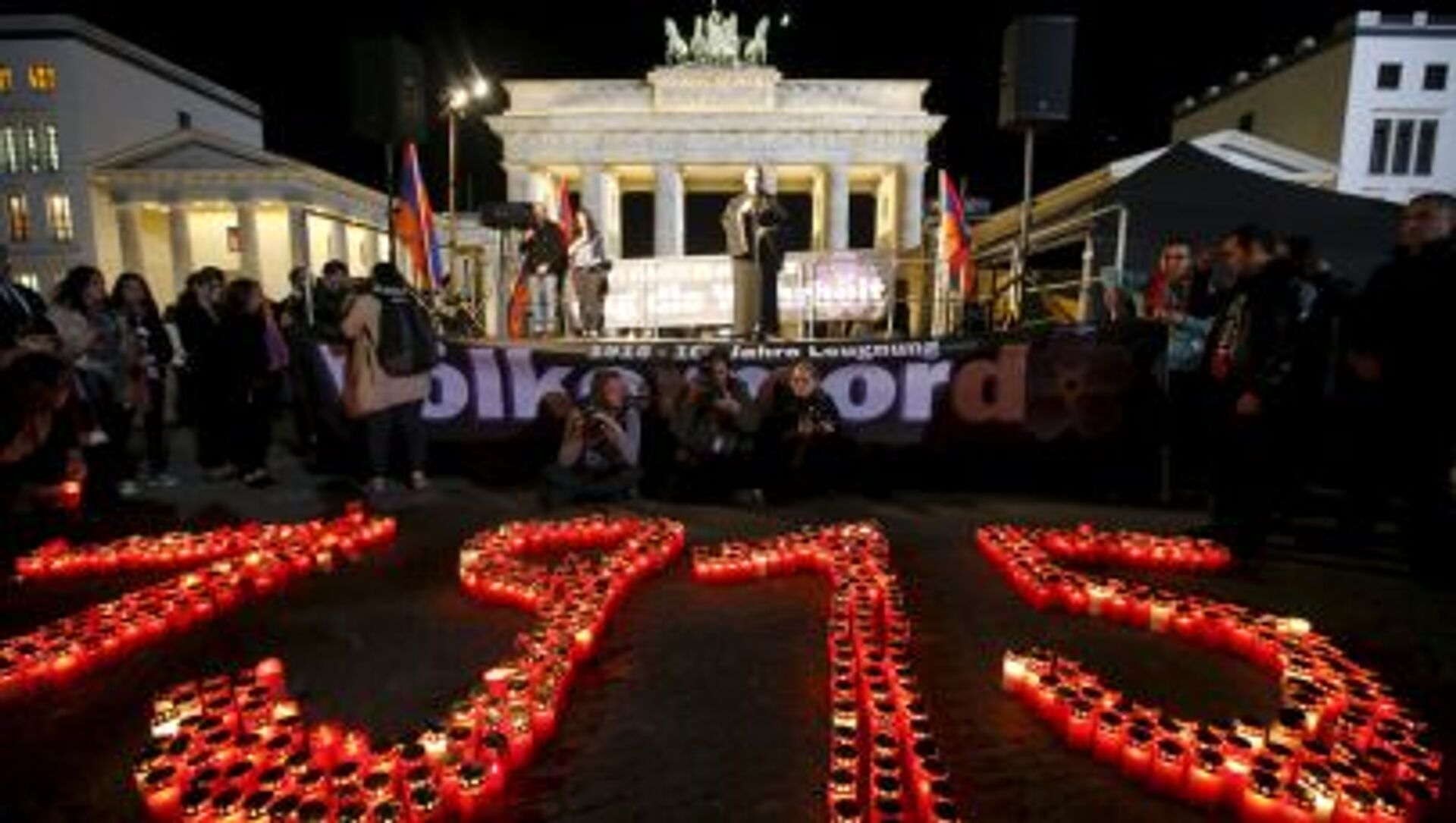 مسيرة تكريم ذكرى الأرمن ضحايا مذبحة عام 1915 في برلين - سبوتنيك عربي, 1920, 24.04.2021