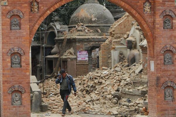 نتائج زلزال نيبال - سبوتنيك عربي