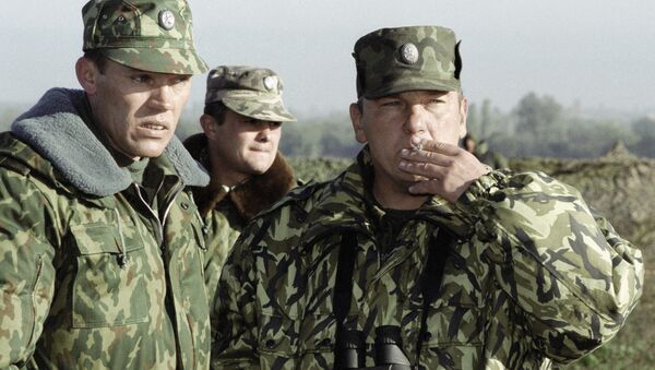 قادة القوات الحكومية الروسية في شمال القوقاز - سبوتنيك عربي