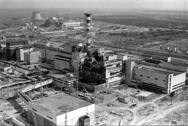 مفاعل مدمر بمحطة تشيرنوبيل النووية - سبوتنيك عربي