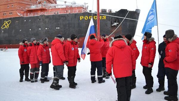 افتتاح المحطة البحثية الروسية في القطب الشمالي - سبوتنيك عربي