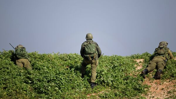 جنود إسرائيليون على الحدود اللبنانية-الإسرائيلية - سبوتنيك عربي