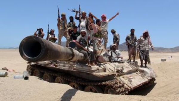 مسلحون في اليمن - سبوتنيك عربي