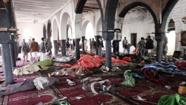 تفجير داخل مسجد بمنطقة القديح فى القطيف - سبوتنيك عربي