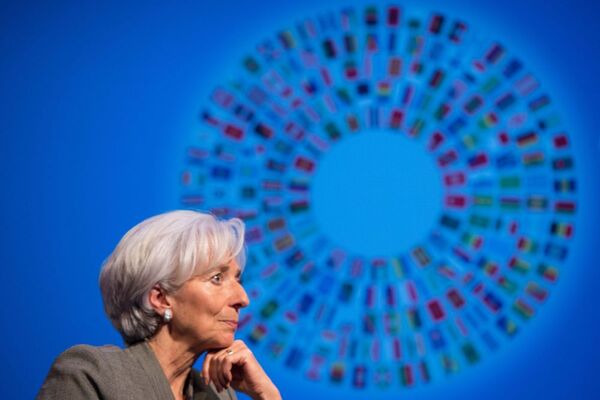 كريستين لاغارد، رئيس صندوق النقد الدولي - سبوتنيك عربي