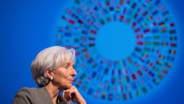 كريستين لاغارد، رئيس صندوق النقد الدولي - سبوتنيك عربي
