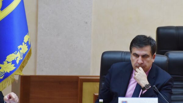 ميخائيل سآكاشفيلي، رئيس جديد لمقاطعة أوديسا الأوكرانية - سبوتنيك عربي