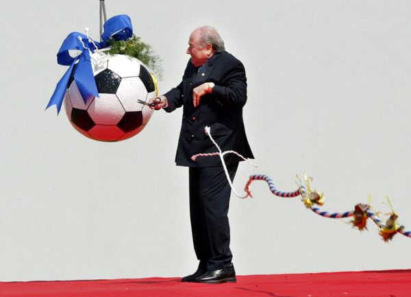 جوزيف بلاتر - رئيس الاتحاد الدولي لكرة القدم فيفا - سبوتنيك عربي