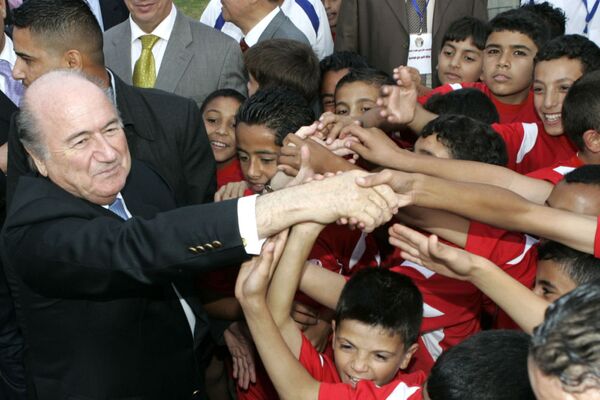 جوزيف بلاتر - رئيس الاتحاد الدولي لكرة القدم فيفا - سبوتنيك عربي