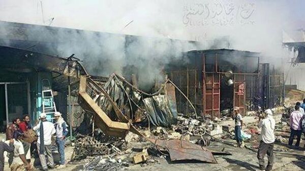 أثار الدمار فى مدينة الضالع اليمنية - سبوتنيك عربي