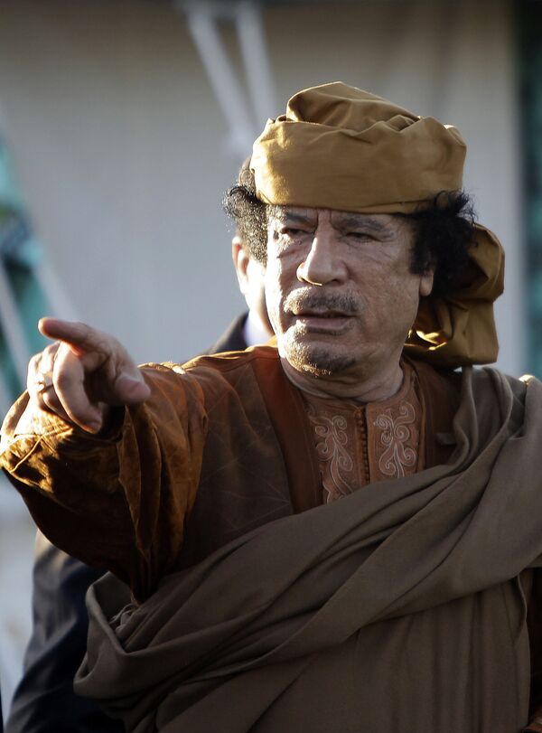 الرئيس الراحل لليبيا معمر القذافي - سبوتنيك عربي