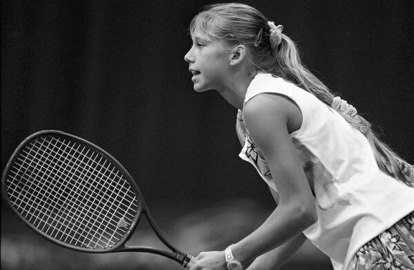 لاعبة كرة تنس الروسية آنا كورنيكوفا. - سبوتنيك عربي