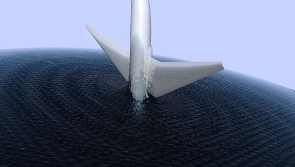 فرضية اختفاء الطائرة الماليزية إثر دخولها إلى مياه البحر عمودياً - سبوتنيك عربي