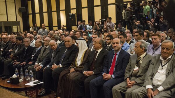 اجتماع أطراف من المعارضة السورية في القاهرة - سبوتنيك عربي