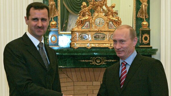 فلاديمير بوتين وبشار الأسد - سبوتنيك عربي