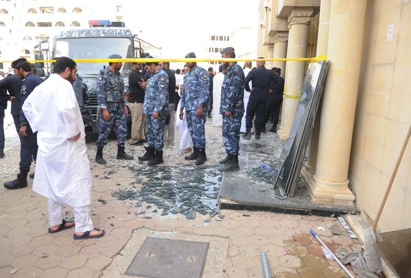 قوى الأمن الكويتية في مكان الحادث - سبوتنيك عربي