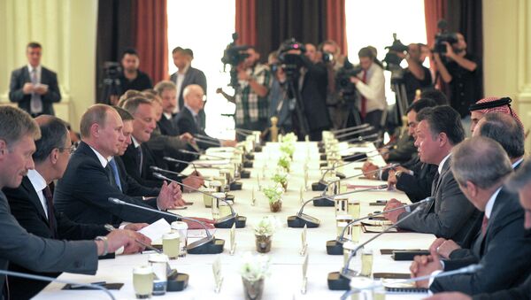 لقاء الرئيس الروسي والعاهل الأردني - سبوتنيك عربي