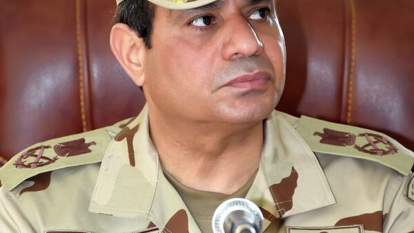 الرئيس المصري يعود الى الزي العسكري خلال زيارته إلى سيناء - سبوتنيك عربي