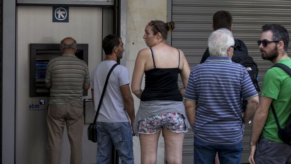 اليونان حددت 60 يورو حد أقصي للسحب من ماكينات الصراف الألى يوميا - سبوتنيك عربي