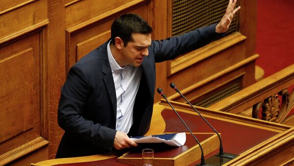 رئيس الوزراء اليوناني اليكسيس تسيبراس - سبوتنيك عربي