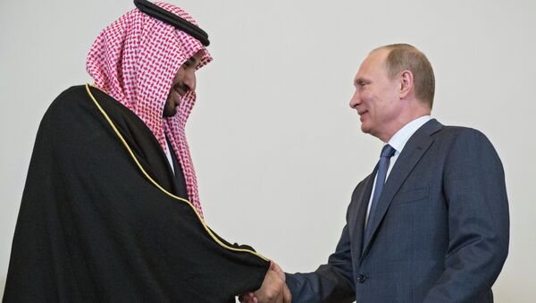الرئيس بوتين يلتقي ولي ولي العهد السعودي الأمير محمد بن سلمان - سبوتنيك عربي