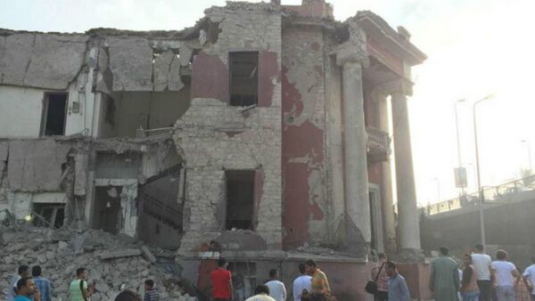 انفجار قرب القنصلية الإيطالية في القاهرة - سبوتنيك عربي