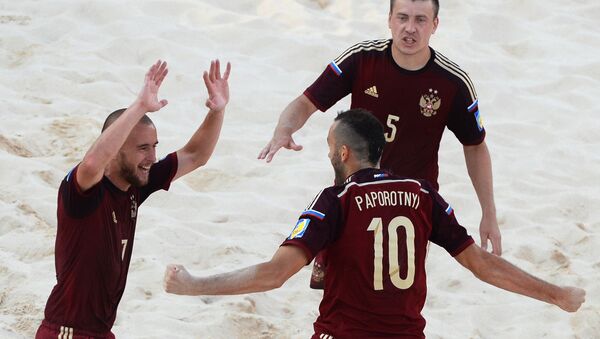 المنتخب الروسي لكرة القدم الشاطئية - سبوتنيك عربي