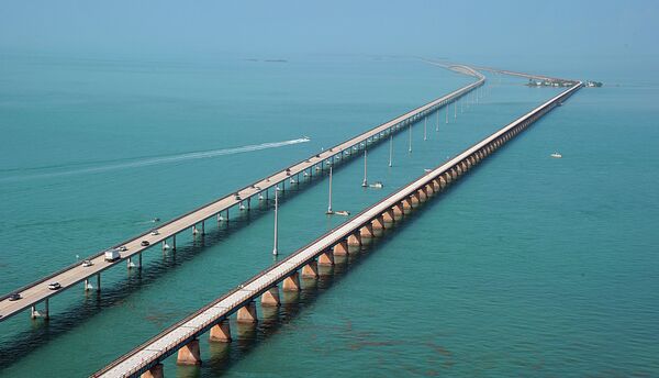 جسر السبعة أميال في ولاية فلوريدا، الولايات المتحدة الأمريكية - سبوتنيك عربي
