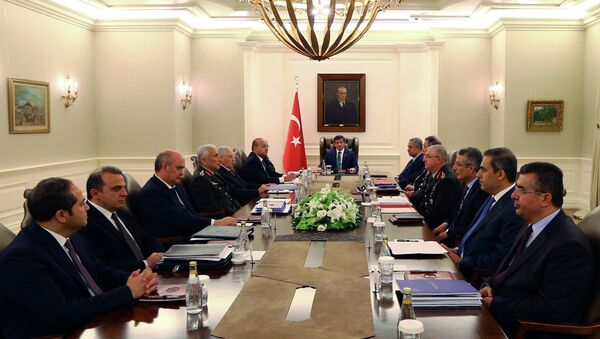 رئيس الوزراء التركي  أحمد داود أوغلو - سبوتنيك عربي