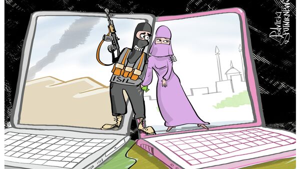 داعش والفتيات - سبوتنيك عربي