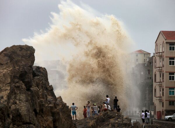 إعصار المحيط الهادئ سوديلور في تايتشو، الصين - سبوتنيك عربي