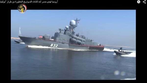روسيا تهدى مصر أحد لنشات الصواريخ المتطورة من طراز مولينيا - سبوتنيك عربي