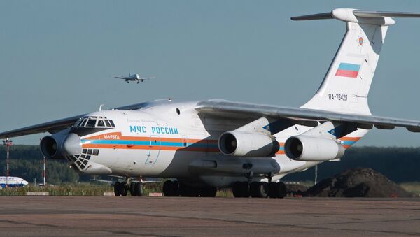 طائرة مساعدات روسية - سبوتنيك عربي