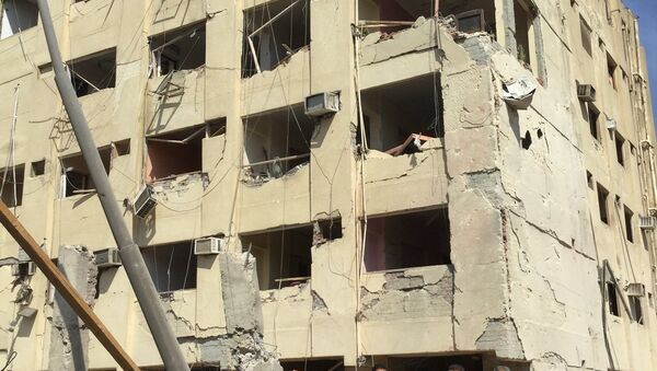 تفجير مبنى الأمن الوطني بمطقة شبرا الخيمة - سبوتنيك عربي