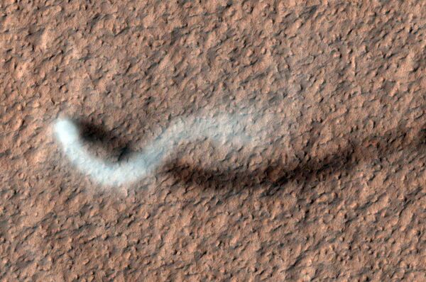 صورة إعصار على سطح المريخ - سبوتنيك عربي