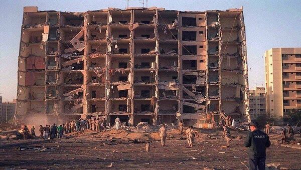 ابراج الخبر بعد تفجيره عام 1996 - سبوتنيك عربي
