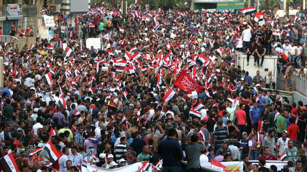 تظاهرات في بغداد - سبوتنيك عربي