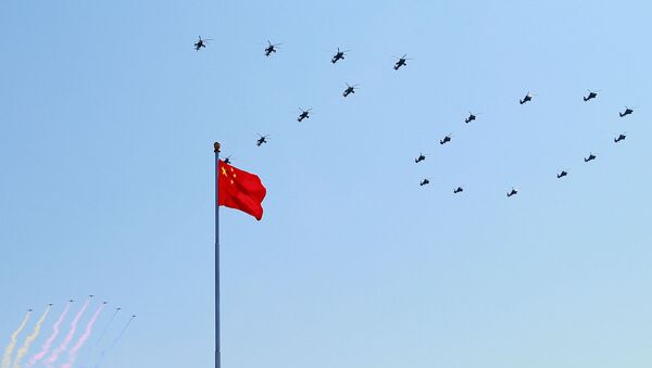 عرض عسكري في بكين بمناسبة الذكرى الـ70  لانتهاء الحرب العالمية الثانية - سبوتنيك عربي